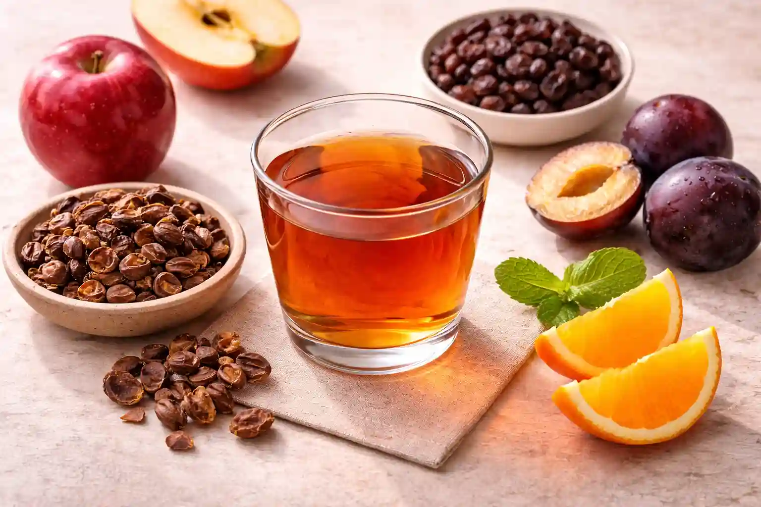 Cascara nghiêng về trà trái cây nhờ hương thơm nhẹ và vị sáng miệng