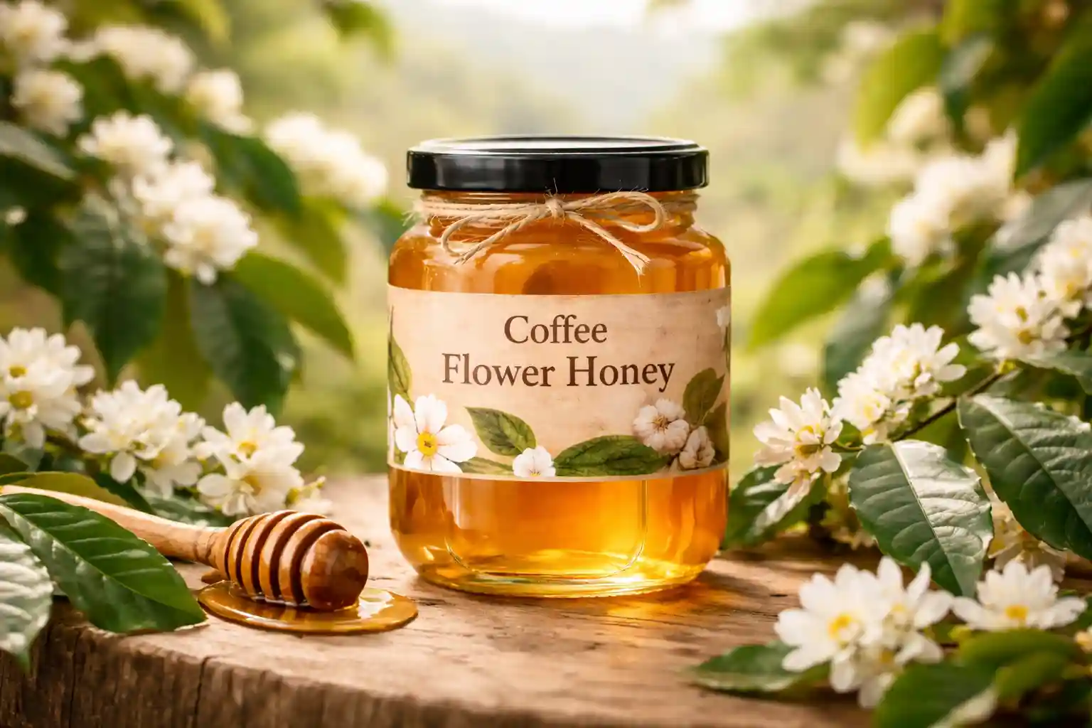 Mật ong hoa cà phê mang dấu ấn vùng cao nguyên và câu chuyện quà tặng riêng