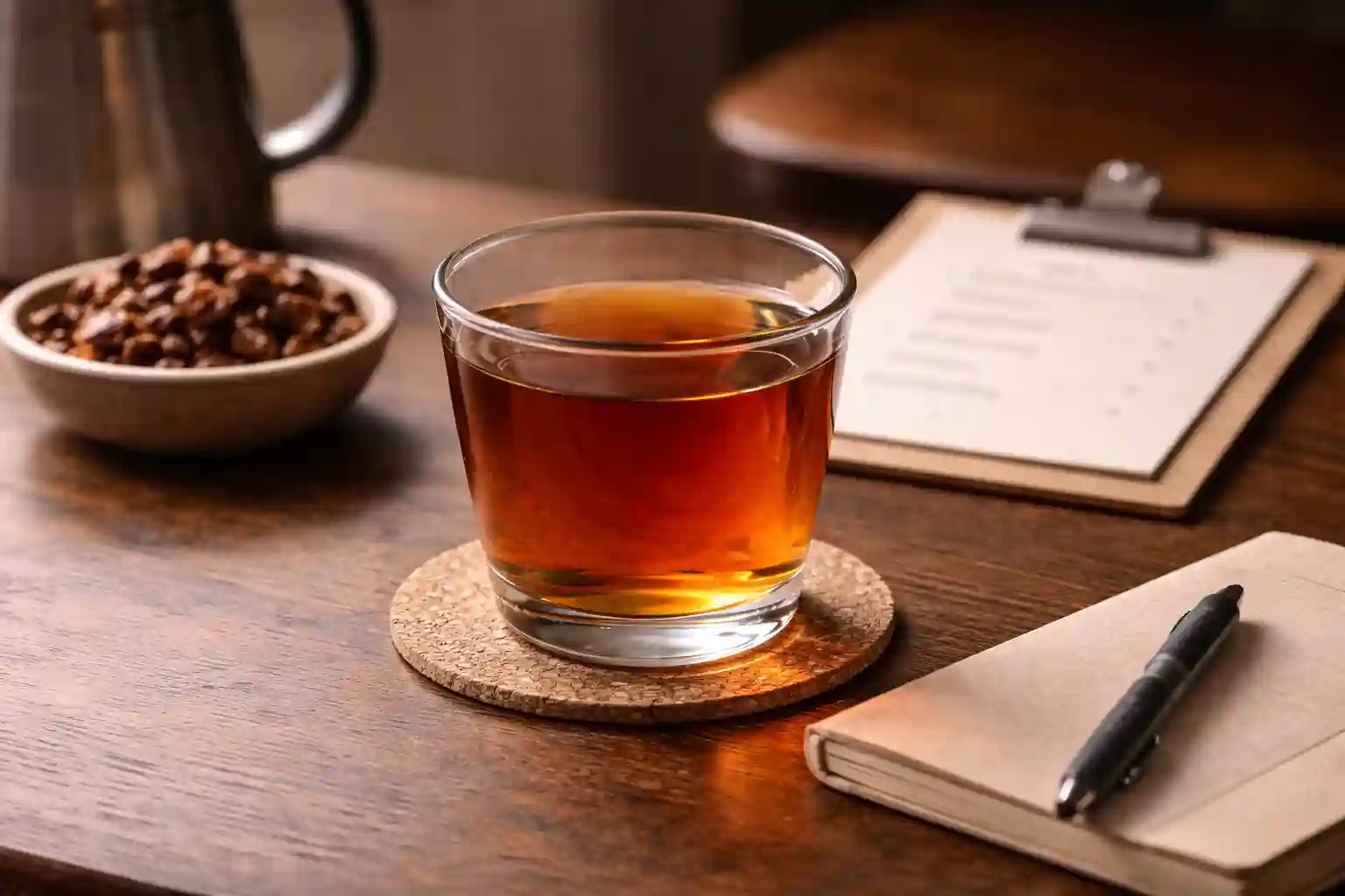 Cascara có nét trái cây nhưng chiều sâu vị khác trà trái cây thông thường