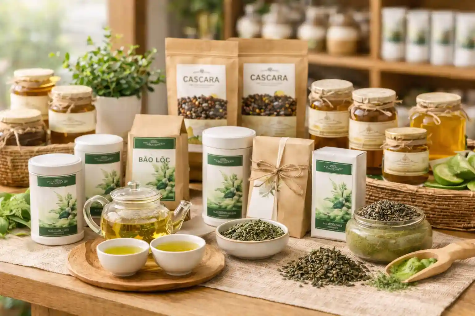 Bách Vị B’Lao là địa chỉ chọn lọc trà và đặc sản mang tinh thần Bảo Lộc