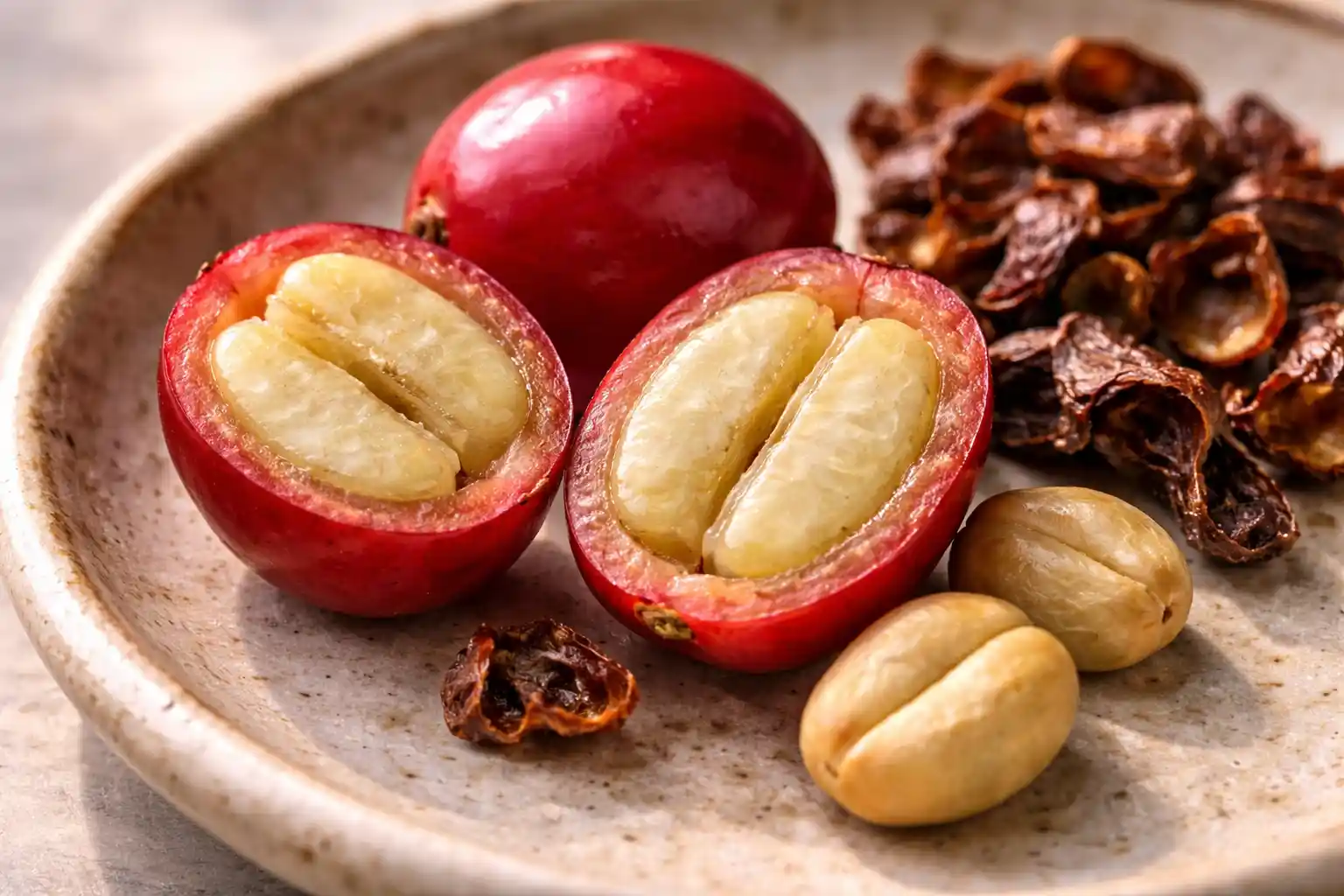 Hương vị trà cascara có gì lạ? Vì sao càng uống càng mê? | Bách Vị B'lao 10 Note trái cây của cascara đến từ chính vỏ quả cà phê chín