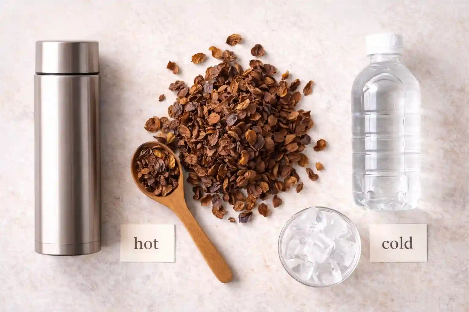 Uống nóng hay lạnh đều giúp cảm nhận rõ nét riêng của cascara theo cách khác nhau