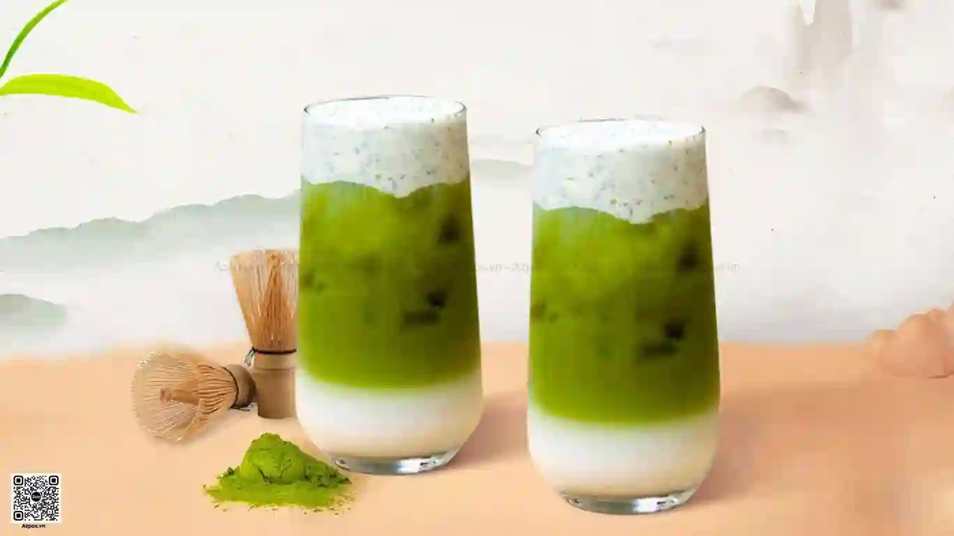 Hướng dẫn cách pha matcha oolong chuẩn vị ngon như ngoài tiệm 2026 | Bách Vị B'lao 4 Cách pha matcha oolong Latte phân tầng