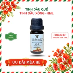 Alternative view of TINH DẦU XÔNG THIÊN NHIÊN NGUYÊN CHẤT 8ML - CHAI THỦY TINH NÂU | BÁCH VỊ B'LAO