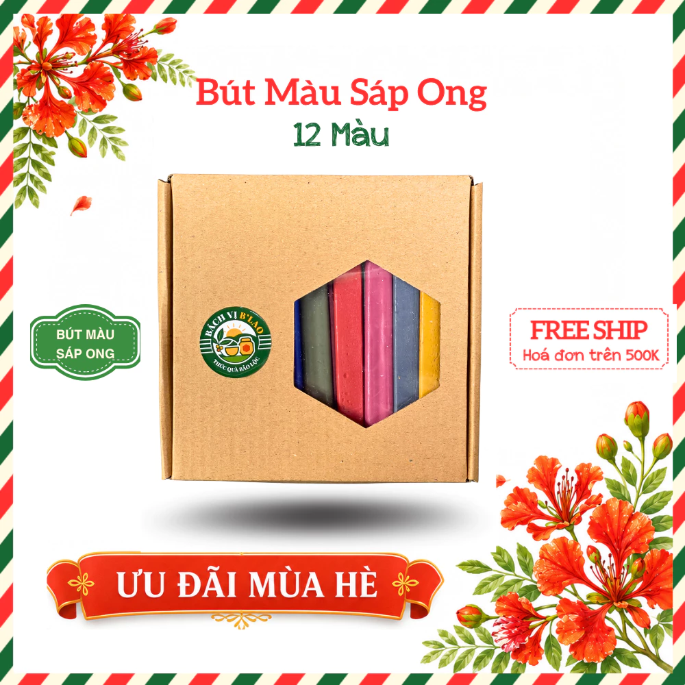 BÚT MÀU SÁP ONG TỰ NHIÊN | BÁCH VỊ B'LAO 1 BÚT MÀU SÁP ONG TỰ NHIÊN | BÁCH VỊ B'LAO